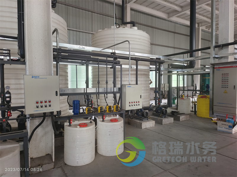 河南化工企業(yè)200t/h高純水項(xiàng)目